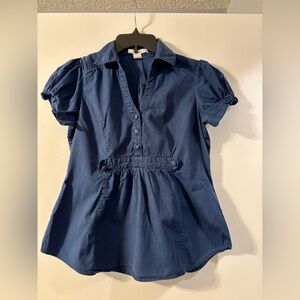 Charlotte Russe Dark Blue Blouse